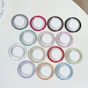 Colorful MagSafe magnetic phone socket grips in thirteen vibrant colors for desktop