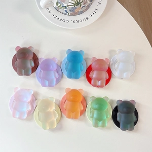 Supporti magnetici Magsafe a forma di orso olografico in 10 colori arcobaleno