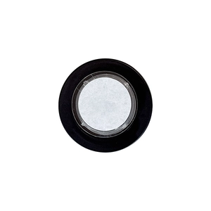 Minimalist magnetic round collapsible phone socket stand with black frame and white core