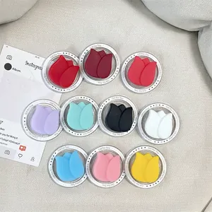 Magsafe Handy-Griffset in Tulpenform, 10 leuchtende Farben mit transparentem Sockel