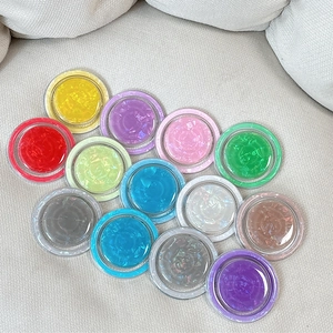 Colorful shell texture MagSafe phone sockets set in 13 vibrant iridescent styles