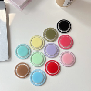 Support magnétique rond minimaliste pour MagSafe en onze couleurs vives de bonbons