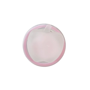Supporto magnetico per telefono a forma di mela creativa in silicone rosa e bianco