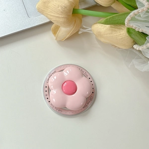 Pink flower magnetic phone grip on a decorative base with Gift For You text