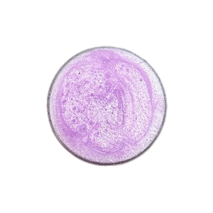 Glittery lavender purple marble circular phone grip holder for smartphone tabletop support