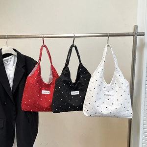 Sac Cabas En Toile Plissé Imprimé Fleuri Grande Capacité Sac À Main Décontracté Femmes Usage Quotidien Design Plissé