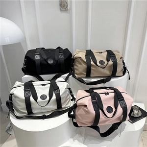Large Capacity Travel Duffel Bag Oxford Cloth Waterproof Gym Sports Handbag With Adjustable Shoulder Strap For Men Women