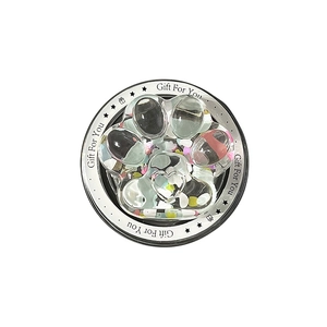 Supporto per telefono a zampa di gatto 3D con paillettes a cuore e scritta Gift For You