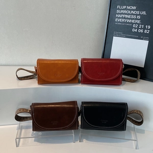 Retro Small Square Crossbody Bag PU Leather With Wide Patterned Shoulder Strap Flap Fashion Shoulder Bag For Women