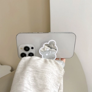 Adorable cloud shaped mirror phone socket grip stand holder for all smartphones