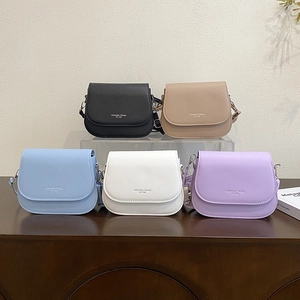 Women Crossbody Bag PU Leather Flap Saddle Small Square Fashion Trend Print Casual Daily Shoulder Bag