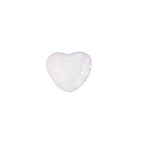 Gradient purple crystal heart-shaped expandable phone grip holder on white background