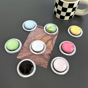 Minimalist circular magnetic phone sockets in 8 colors with Gift For You lettering