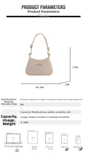 Detail of off-white crocodile pattern PU handbag with golden metal bar and knotted handle