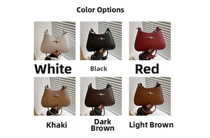 Detailed grid showing multi-color options of woven texture handbags with metal star buckle