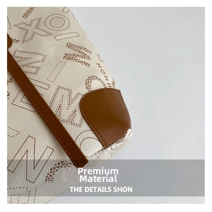 Macro detail of high-quality embossed faux leather with leopard print and precise stitching