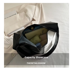 Top view showing the spacious interior of this tote bag filled with daily essentials