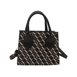 Sac fourre-tout chic pour femmes avec imprimé ours et bandoulière réglable