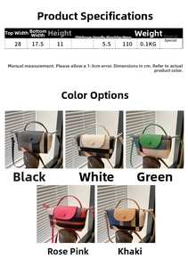 Spécifications de taille et options de couleurs pour mini sacs à carreaux avec poignées