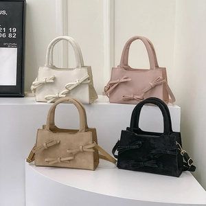 Sac À Main Élégant Pour Femmes En Cuir PU Mat Couleur Unie Mode Bandoulière Sacoche Style Doux Polyvalent
