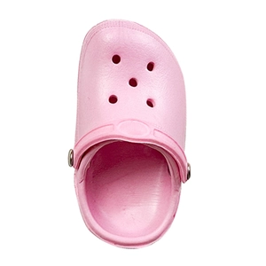Pink sandal slipper phone grip holder with breathable holes and minimalist stable design