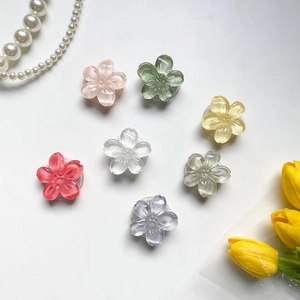 Floral expandable phone socket stand set in multiple vibrant macaron pearlescent colors