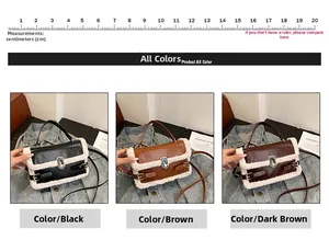 Detailed comparison of plush lamb wool handbags in black, brown, and coffee color variants