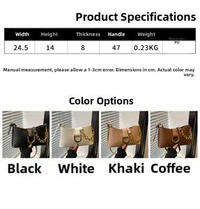 Guide détaillé des dimensions du sac bandoulière femme avec largeur hauteur et sangle