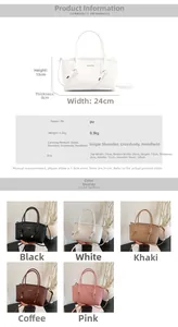 Guide des tailles détaillé et tableau des dimensions pour sac à main femme en cuir PU