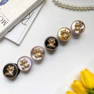 Elegant bear shaped phone grip ring in gold finish with various textured bases