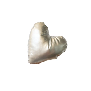 Support de téléphone cœur doré champagne avec socle rétractable à coussin d'air