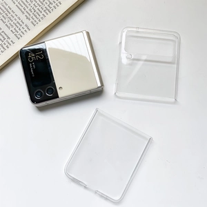 Detailed view of clear protective case showing dual camera cutouts and side port for Samsung