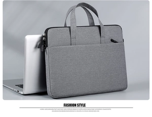 Λεπτομερής προβολή της αδιάβροχης τσάντας laptop 15,6 ιντσών με μεγάλη χωρητικότητα