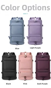 Options de couleurs détaillées des sacs de voyage polyvalents en nylon résistant à l'eau