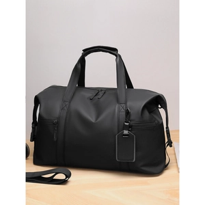 Large Capacity Travel Duffel Bag Waterproof Membrane Handbag For Gym Fitness Business Trip Gender Neutral Style Luggage Tag