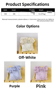 Size chart and dimensions for the chiffon floral tote bag in beige, purple and pink colors