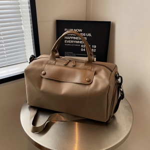 Large Capacity Travel Duffel Bag Oxford Cloth With Shoe Compartment Wet Dry Separation Fitness Sports Handbag Weekend
