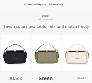 Detailed view of structured handbags with textured flaps and gold-tone metal locks