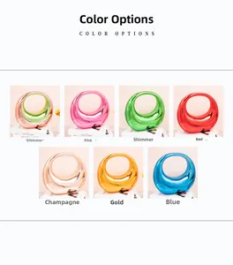 Modern electroplated creative handbag-shaped ceramic ornaments in seven vibrant color options