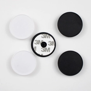 Foldable telescopic air cushion phone holder set with 3M adhesive in black and white