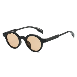 Vintage Oval Round Sunglasses PC Frame And PC Lens Retro Fashion Style UV Protection Outdoor Street Photography Universal
