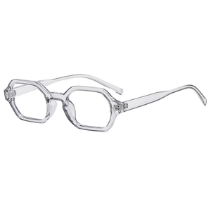Modische transparente Polygon-Brille für Outdoor- und Streetstyle-Mode-Look