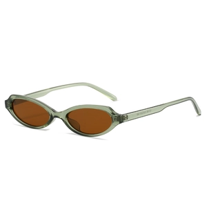 Retro Cat Eye Sunglasses PC Frame UV400 Protection Small Frame Vintage Ins Trend Fashion Outdoor Eyewear Women Men