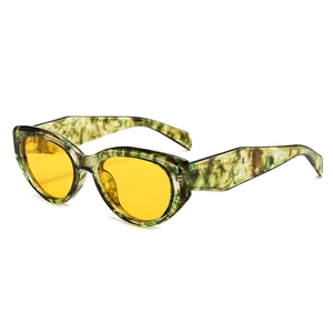 Cat Eye Sunglasses Retro Small Frame PC UV400 Protection Vintage Fashion Eyewear For Women Outdoor Travel