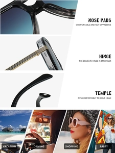 Détails des charnières en métal renforcé et des branches ergonomiques des lunettes aviateur