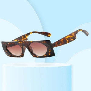 Fashion Retro Rectangle Sunglasses PC Frame PC Lens UV400 Protection For Women Men Geometric Ins Style Outdoor Shades