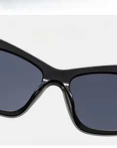Detail of high quality square sunglasses frame with light and elastic material construction