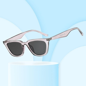 Retro Square Frame Sunglasses UV400 Protection PC Lightweight Trendy Streetwear Eyewear For Men And Women