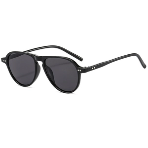 Aviator Sunglasses For Women Retro Fashion Double Bridge PC Frame AC Lens UV400 Protection Vintage Style