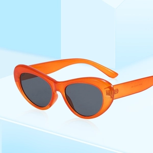 Lunettes De Soleil Oeil De Chat Vintage Monture PC Protection UV400 Mode Rétro Pour Voyage Fête Streetwear Unisexe